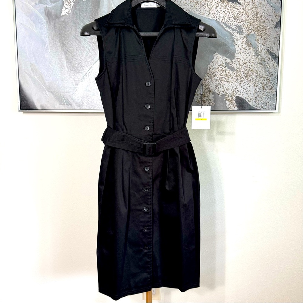 Calvin Klein Black Mini Dress